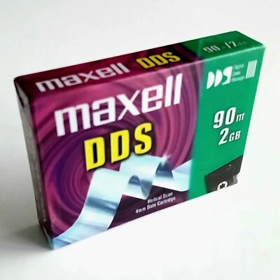 MAXELL DDS Digital Data Cartridge DDS 90 m 2 Go Cartouche de données numériques - Image 1 of 4