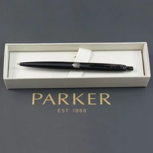 Parker Jotter XL Monochrome Ballpoint Pen with Ukrainian Symbol TRYZUB - TRIDENT - Afbeelding 1 van 4