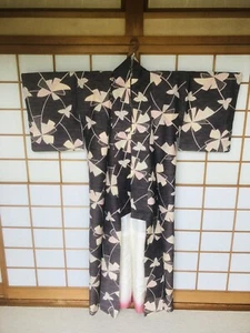 158 Japanischer Kimono Herren/Damen Vintage Trachten Gewand Yukata Kostüm Japan - Bild 1 von 8