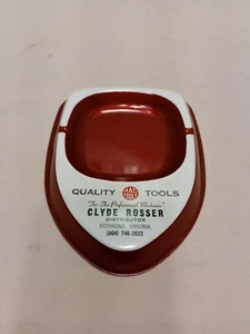 Posacenere vintage Mac Tools metallo rosso o marrone pubblicità Richmond Virginia  - Foto 1 di 11