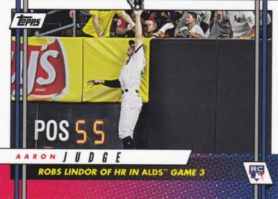 AARON JUDGE Yankees 2017 Topps On Demand Rookie Class White Bonus Variation J8 - Image 1 of 2