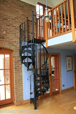 Cast Iron Spiral Stair 1040mm dia, Staircases & Balcony, Also Castiron Balconies - Image 1 of 4
