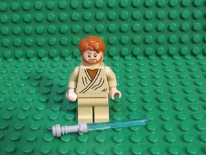 LEGO Star Wars Obi-Wan Kenobi Minifigure Jedi RH34 - Picture 1 of 2