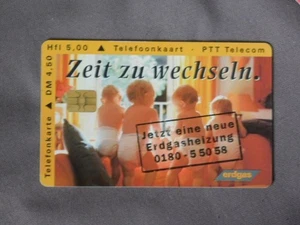 Nederlands Duitse Chip kaart gebruikt - Erdgas - Imagen 1 de 2