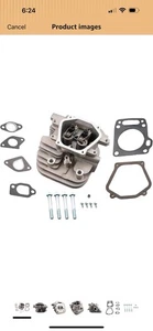 Kit de culata ensamblada HZ (lado L) para generador de motor Honda GX620 GX670... - Imagen 1 de 8