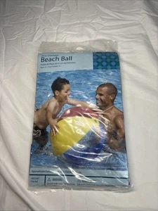 Vintage neu Strandball bunte Platten 24" versiegelt ab 3 Jahren - Bild 1 von 3
