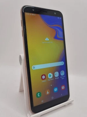 Samsung Galaxy J4+ Gold Unlocked Dual Sim 32GB 6.0" Android Smartphone Cracked - Image 1 of 4