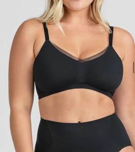 HONEY LOVE Liftwear Crossover BH in Vamp - Größe XL schwarz - Bild 1 von 6