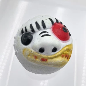 Molde de soplado de bolas locas Knockoff de colección de los años 80 premio Gumball blanco - Imagen 1 de 5