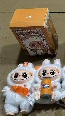 MYSTERY Brand New Pop Mart The Monsters Labubu Fanta Can Series Plush Figure Toy