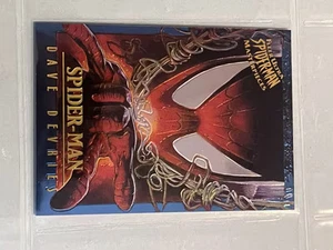 1995 Fleer Marvel Ultra Spider-Man Dave Devries #4 / 9 Limited Edition - Imagen 1 de 5
