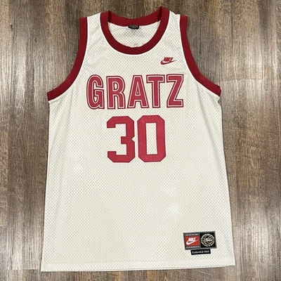 VTG Vintage NIKE 1993 Rasheed Wallace #30 GRATZ High School Jersey Philly Size L - Image 1 of 4