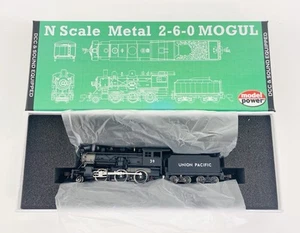 Model Power N Metal Union Pacific 2-6-0 Mogul #39 DCC & Sound 876161 New - Picture 1 of 7