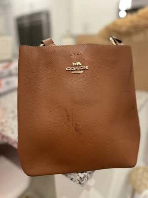 Coach Town Bucket Bag #91122-Surplus w/Silver Hardware-EUC-No Crossbody Strap - Image 1 of 4