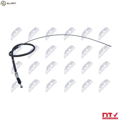 CABLE PULL PARKING BRAKE HLR-SK-007 FOR SKODA CCZA 2.0L BMP/CBBB/CFGB/BKD 2.0L - Image 1 of 4