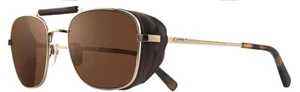 Neue Revo | Lexus polarisierte Sonnenbrille glänzend gold mit Terra-Gläsern - Bild 1 von 3