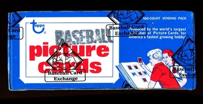 1981 Topps Baseball Unopened Vending Box BBCE FASC - Image 1 of 2