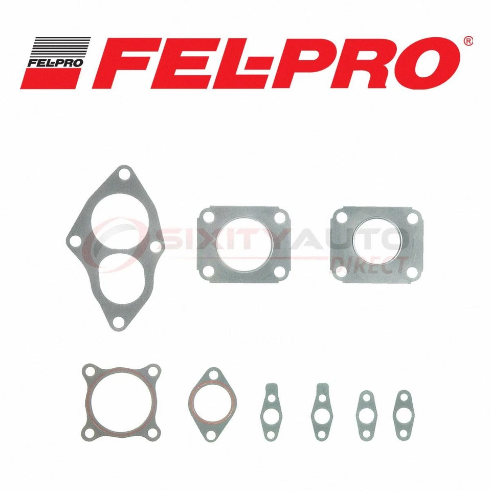 Fel-Pro Turbocharger Mounting Gasket Set for 1990-1999 Mitsubishi Eclipse wl Foto 1 de 4
