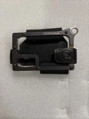 Cartera Trayvax Contour - Inoxidable/Negro Sigiloso - Cartera Minimalista EDC - Usada Foto 1 de 4