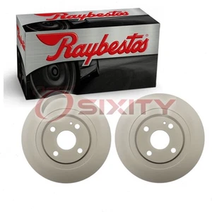 2 pc Raybestos Street Performance Rear Disc Brake Rotors for 2017-2020 Fiat wu - Picture 1 of 5