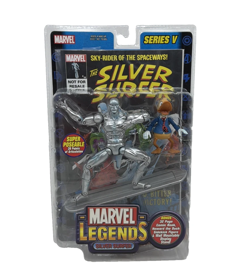 Marvel Legends Series V Silver Surfer Action Figure