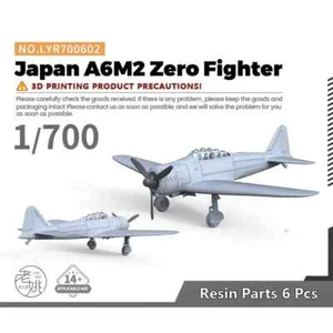 ArmoryModel LYR700602 1/700 Military Model Kit Japan A6M2 Zero Fighter - Picture 1 of 4