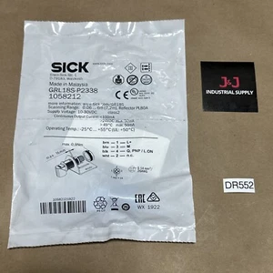 NEW SEALED- SICK 1058212 Mirror Reflection Photoelectric Switch GRL18S-P2338 30V - Picture 1 of 3