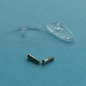 Premium Ultra Slim Silikon Schraube in Nasenpolster für Brille/Brille ODER Schrauben - Bild 1 von 7
