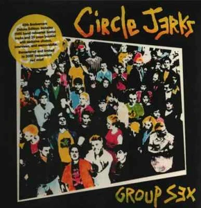 LP Circle Jerks Group Sex BONUS TRACKS, PHOTOS, LTD ED. RED VINYL NEW OVP - Foto 1 di 1