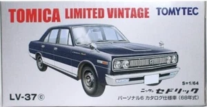 TOMICA LIMITED VINTAGE 1/64 LV-37c Nissan Cedric Personal 6 Catalog Spec. - Picture 1 of 3