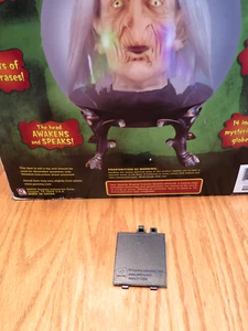 Gemmy Halloween sprechende Hexe Kunststoff Geist Kugel NUR ERSATZ BATTERIEABDECKUNG - Bild 1 von 6