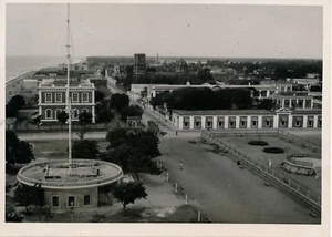 PONDICHERY c. 1950 - Place du Gouvernement Indes - P 1815 - Picture 1 of 2