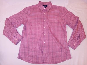 CHARLES TYRWHITT LONG SLEEVE CASUAL CHECKED SHIRT PLAID L SLIM FIT - Picture 1 of 7