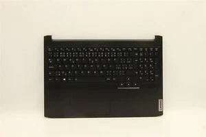 Lenovo Gaming 3-15ACH6 3-15IHU6 Keyboard Palmrest Top Cover Czech 5CB1D04628 - Picture 1 of 2