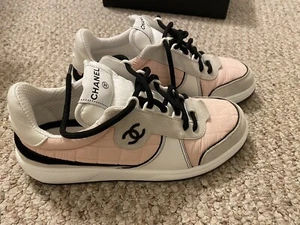 Chanel Shoes Sneakers Women  Size 40.5 - Picture 1 of 15