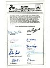 GB Power Boat RACING LIFEBOAT Signed Document 1984 {samwells-covers} AA220
