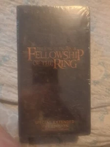The Lord of the Rings: The Fellowship Of The Ring 2 VHS Special Extended Edition - Picture 1 of 6