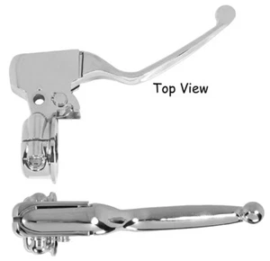 Chrome Clutch Lever Assembly For 08-13 Harley Touring 45080-08 45138-08A 43330 - Bild 1 von 1