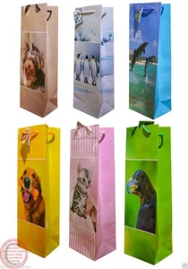 12 x Flaschentüten Geschenktüten Geschenktaschen wein Tüten 36 x 12 x 10cm- T - Bild 1 von 1