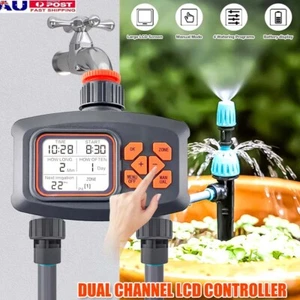 Automatic Irrigation Controller Water Timer Digital Tap Garden Water System - Picture 1 of 11