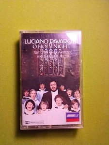 Luciano Pavarotti O Holy Night Christmas Album Cassette Tape - Bild 1 von 2