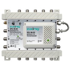 Axing SPU 56-09 premium-line Sat-Multischalter aktiv | 5 in 6, kaskadierbar, HD