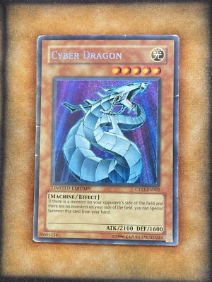 Yugioh Cyber Dragon CT03-EN002 Secret Rare Limited Edition HP - Image 1 of 4