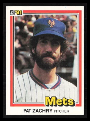 Pat Zachry 1981 Donruss #275  New York Mets - Image 1 of 2