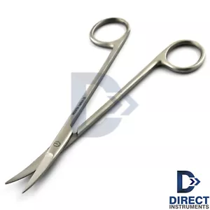 Surgical Kelly Scissor Curved Dental 6.25'' Medical ENT Dissection Oral Surgery - Picture 1 of 5