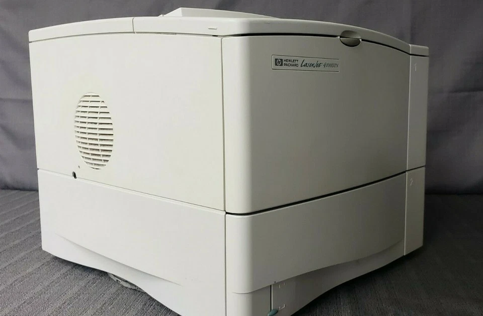 HP LaserJet 4000N COMPLETELY REMANUFACTURED PRINTER -- C4125A - Image 1 of 4