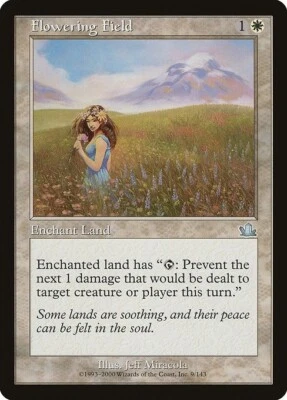 MTG Prophecy --- FLOWERING FIELD --- Uncommon! NM! Magic the Gathering! - Image 1 of 3