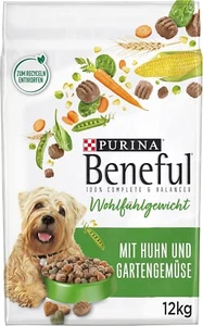 Beneful Wohlfühlgewicht Hundefutter trocken, mit Huhn und 12 kg (1er Pack) - Bild 1 von 9