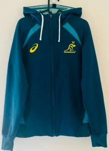 ASICS Authentic Wallabies Player's Gear Training Hoodie SIZE M Great Condition - Picture 1 of 7