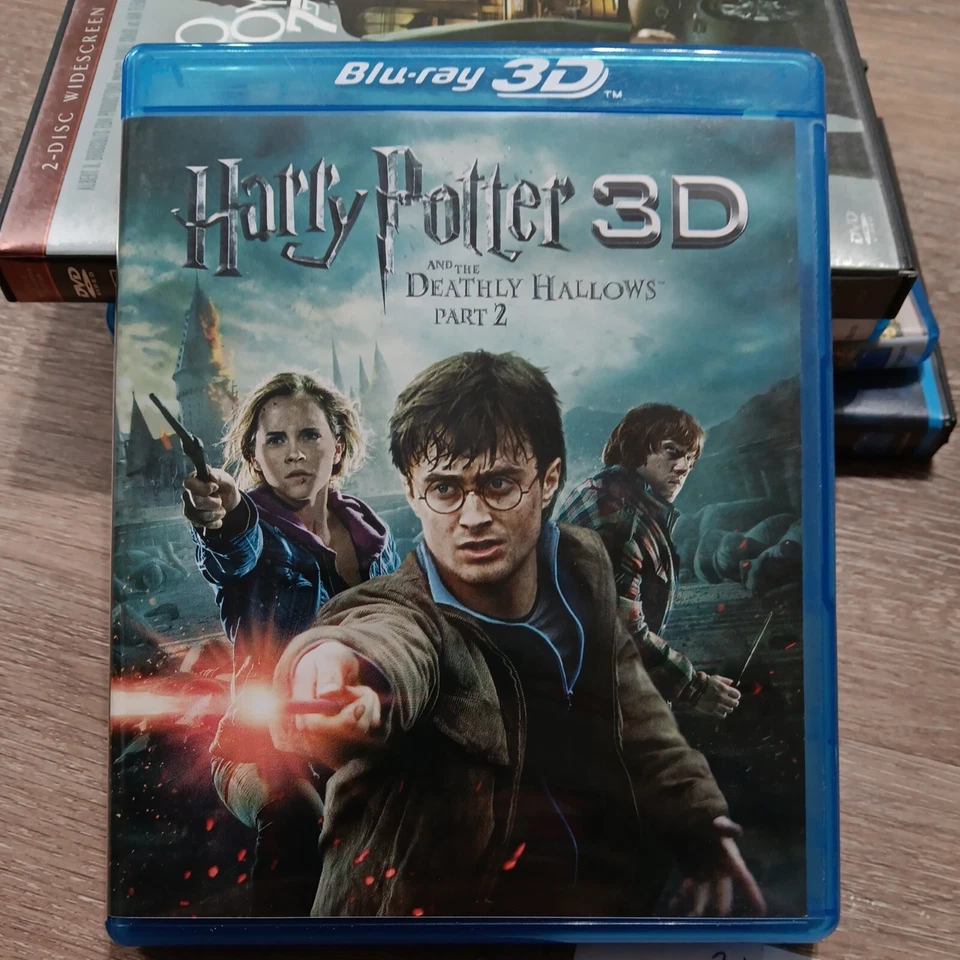 Harry Potter Deathly Hallows Part 2 4 Disc 3D Blu-ray DVD & Special Feature - Image 1 of 1